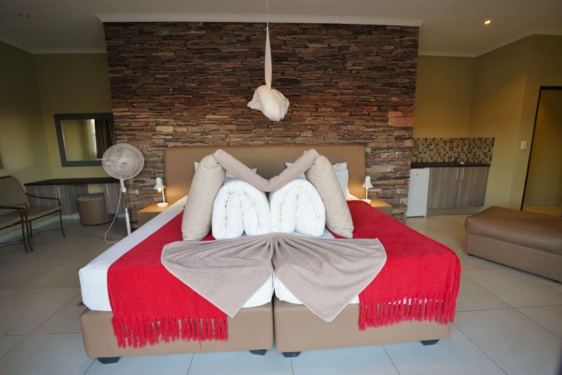 Comfortable rooms at Hobas Lodge Fish River Canyon