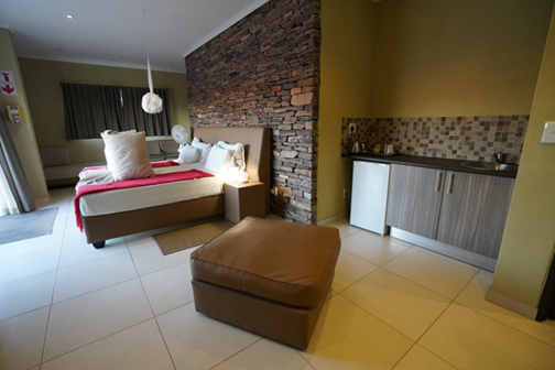 Open plan double rooms at Hobas Lodge Fish River Canyon
